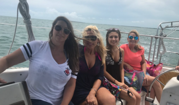 snorkel trip with friends